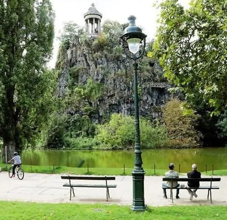 Peaceful Parc Des Buttes-chaumont - Ii Apartament